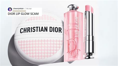 temporary Dior scam